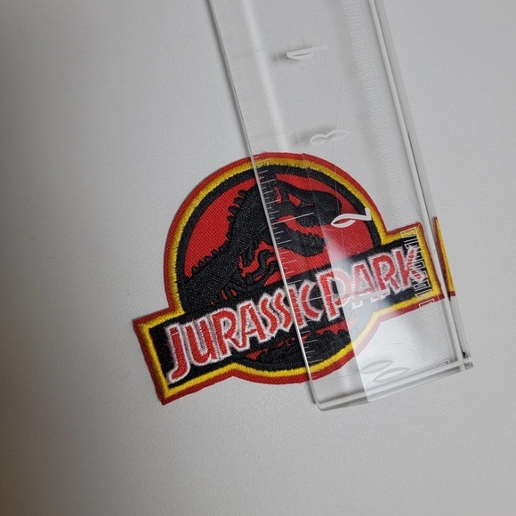 Iron On Patch Jurassic Park, 4" - Picture 6 of 7